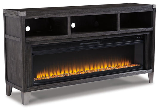 Todoe 65" TV Stand with Electric Fireplace Signature Design by Ashley®