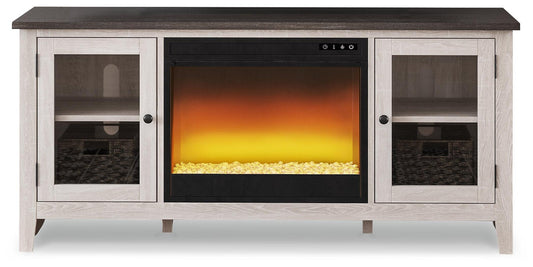 Dorrinson 60" TV Stand with Electric Fireplace Signature Design by Ashley®