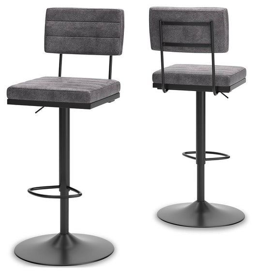 Strumford Tall Swivel Barstool (2/CN) Signature Design by Ashley®