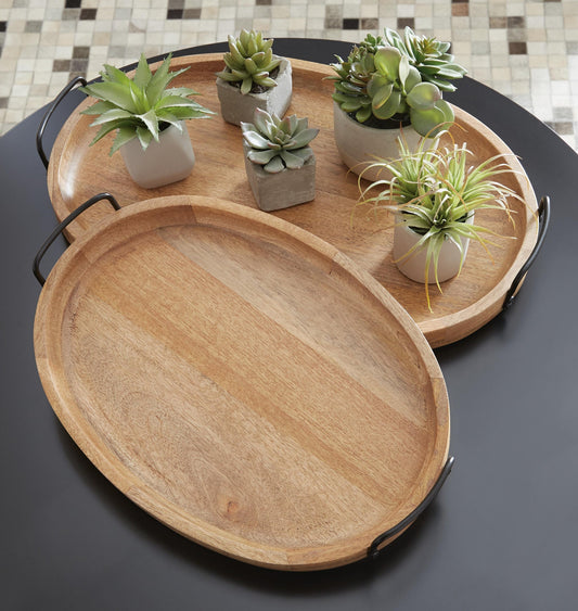 Jocelyne Tray Set (2/CN) Signature Design by Ashley®