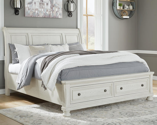 Robbinsdale Sleigh Bed With Storage Signature Design by Ashley®