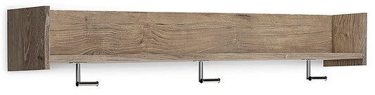 Oliah Wall Mounted Coat Rack w/Shelf Signature Design by Ashley®