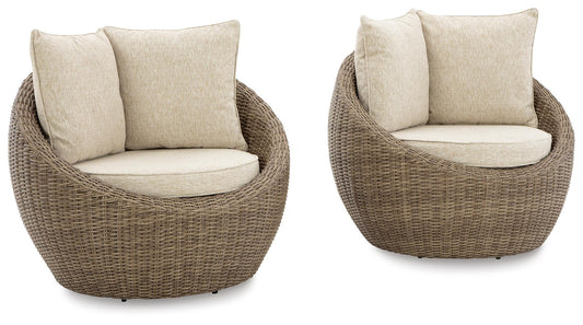Danson Swivel Lounge w/Cushion (2/CN) Signature Design by Ashley®