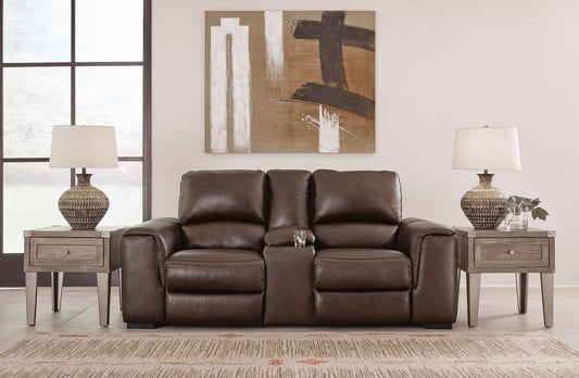 Alessandro PWR REC Loveseat/CON/ADJ HDRST Signature Design by Ashley®