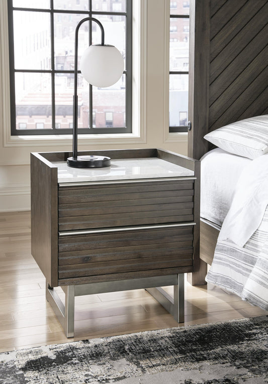 Arkenton Two Drawer Night Stand Ashley®