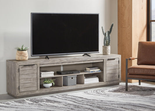 Naydell XL TV Stand w/Fireplace Option Signature Design by Ashley®