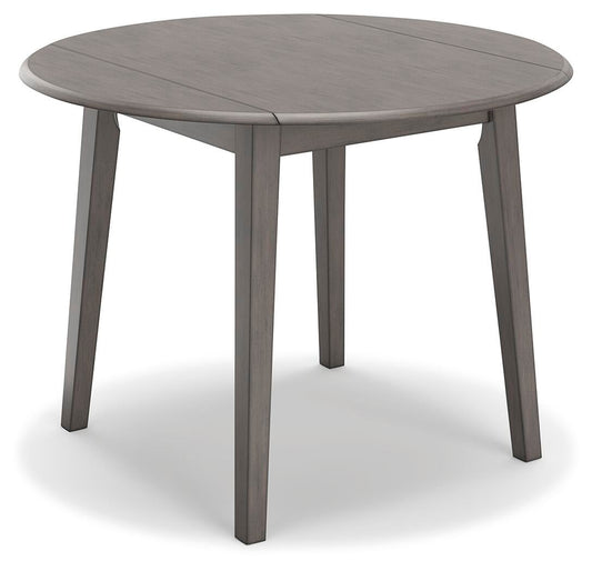 Shullden Round DRM Drop Leaf Table Signature Design by Ashley®