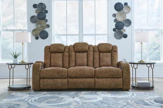 Wolfridge PWR REC Sofa with ADJ Headrest Signature Design by Ashley®