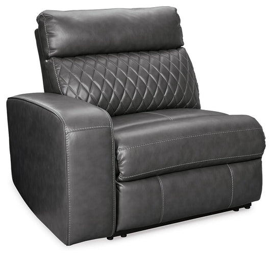 Samperstone 2-Piece Power Reclining Sectional Loveseat Signature Design by Ashley®