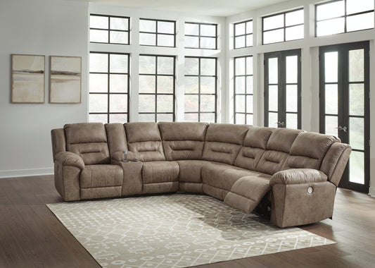 Ravenel 4-Piece Power Reclining Sectional Signature Design by Ashley®