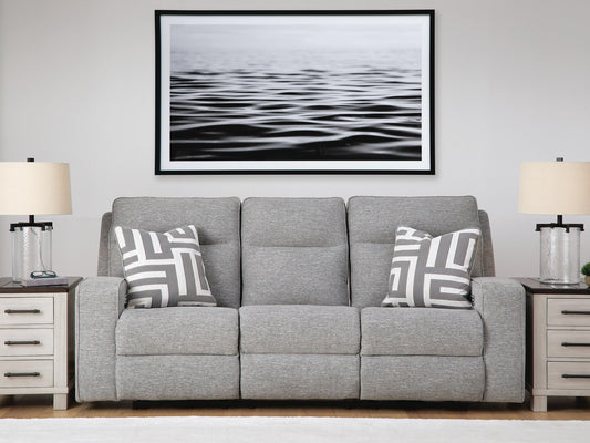 Biscoe PWR REC Sofa with ADJ Headrest Signature Design by Ashley®
