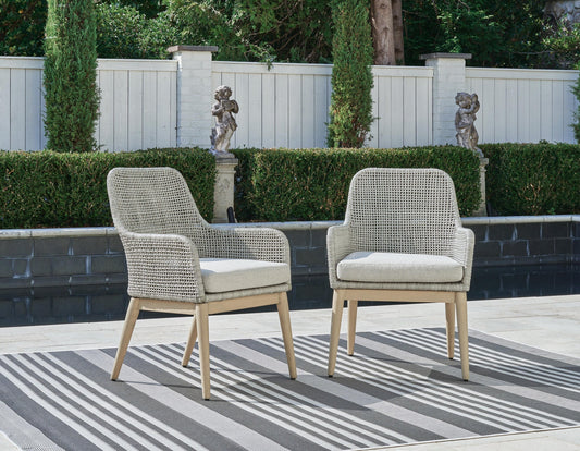 Seton Creek Arm Chair With Cushion (2/CN) Signature Design by Ashley®