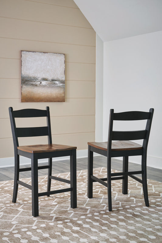 Valebeck Barstool (2/CN) Signature Design by Ashley®