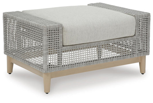 Seton Creek Ottoman with Cushion Signature Design by Ashley®