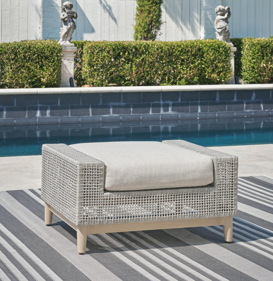 Seton Creek Ottoman with Cushion Signature Design by Ashley®