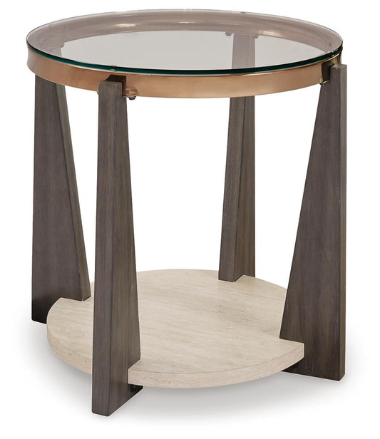 Frazwa Round End Table Signature Design by Ashley®