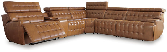 Temmpton 6-Piece Power Reclining Sectional Signature Design by Ashley®