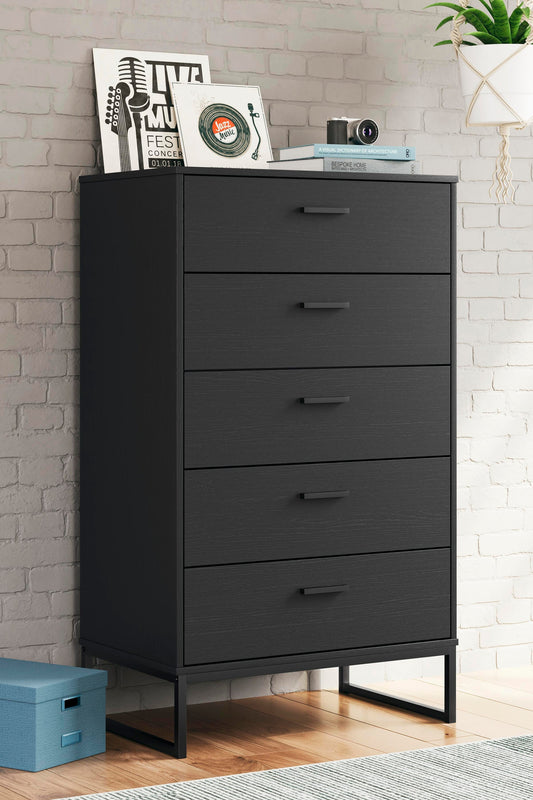 Socalle Five Drawer Chest Signature Design by Ashley®