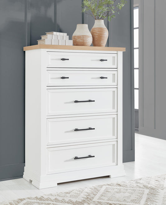 Ashbryn Five Drawer Chest Benchcraft®