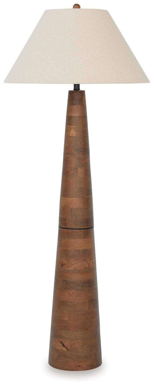 Danset Wood Floor Lamp (1/CN) Signature Design by Ashley®