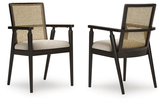Galliden Dining UPH Arm Chair (2/CN) Signature Design by Ashley®