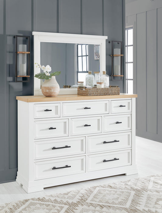 Ashbryn Dresser and Mirror Benchcraft®