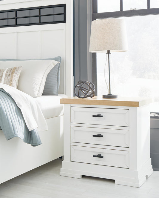 Ashbryn Three Drawer Night Stand Benchcraft®