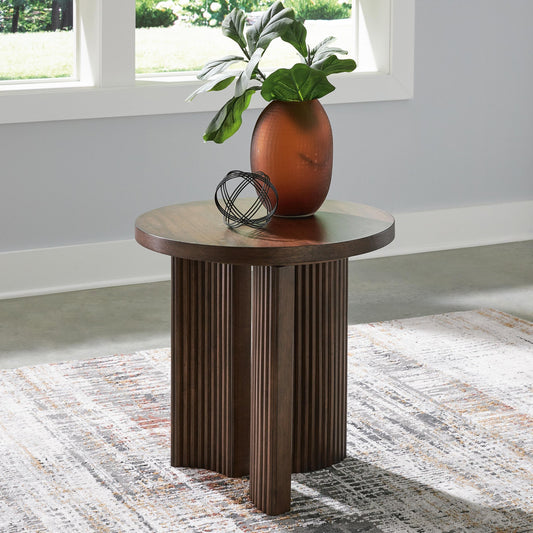 Korestone Round End Table Signature Design by Ashley®