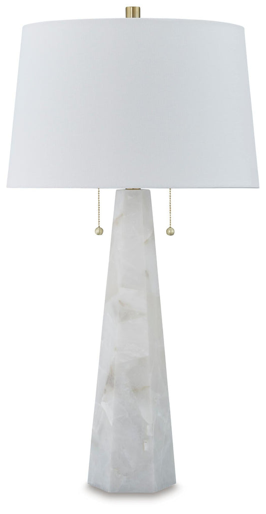 Laurellen Alabaster Table Lamp (1/CN) Signature Design by Ashley®