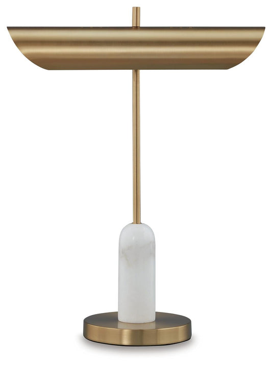 Rowleigh Marble Desk Lamp (1/CN) Signature Design by Ashley®
