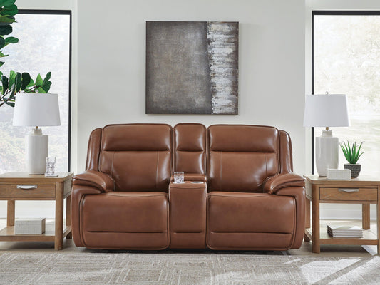 Healy Pier PWR REC Loveseat/CON/ADJ HDRST Signature Design by Ashley®
