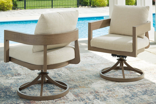 Serene Bay Swivel Chair w/Cushion (2/CN) Signature Design by Ashley®