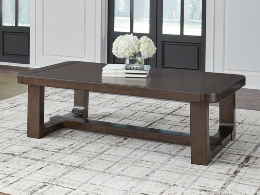 Brecton Rectangular Cocktail Table Signature Design by Ashley®