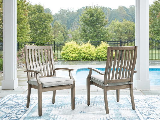 Rainier Ranch Arm Chair With Cushion (2/CN) Signature Design by Ashley®