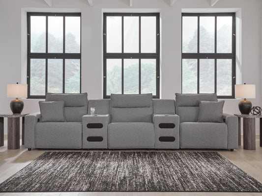 Modmax II 5-Piece Power Reclining Sectional with Audio Consoles Signature Design by Ashley®
