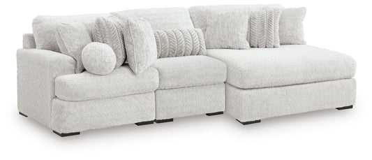 Cuddle Plush 3-Piece Sectional with Chaise Signature Design by Ashley®