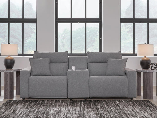 Modmax II 3-Piece Power Reclining Sectional with Console Signature Design by Ashley®