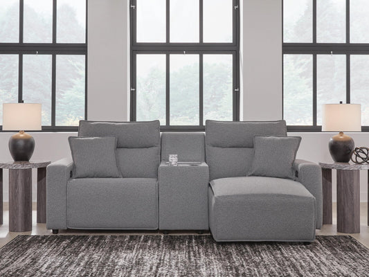 Modmax II 3-Piece Power Reclining Sectional with Chaise and Console Signature Design by Ashley®