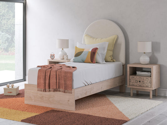 Arloster Upholstered Panel Bed Signature Design by Ashley®