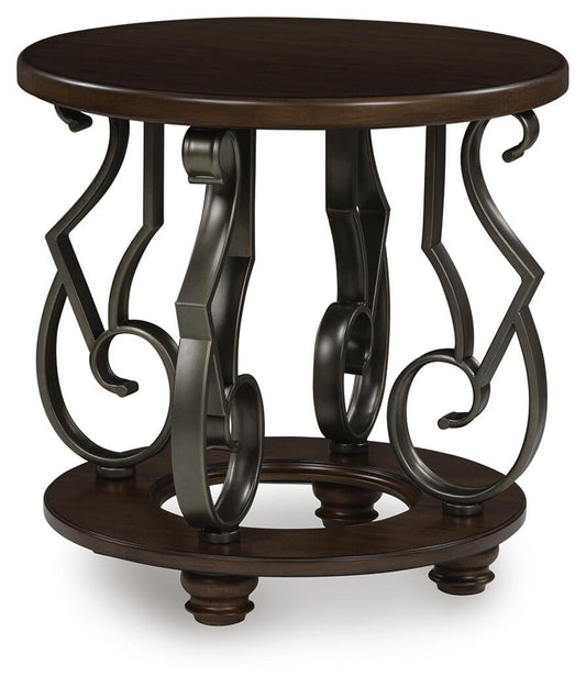 Frallyn Round End Table Signature Design by Ashley®
