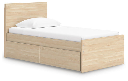 Onita Panel Platform Bed With 1 Side Storage Signature Design by Ashley®
