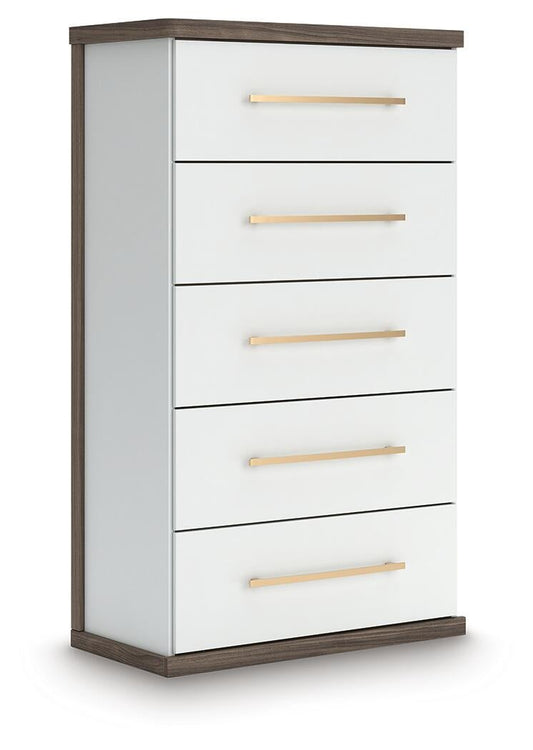 Kendanport Five Drawer Chest Signature Design by Ashley®