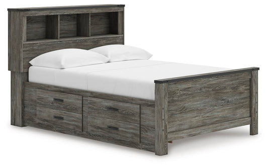 Frandern Bookcase Panel Bed With Storage Signature Design by Ashley®