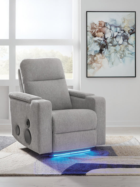 Pineland Glider PWR REC w/Audio System Signature Design by Ashley®