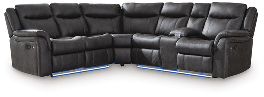 Sultan Meadow 2-Piece Reclining Sectional Signature Design by Ashley®
