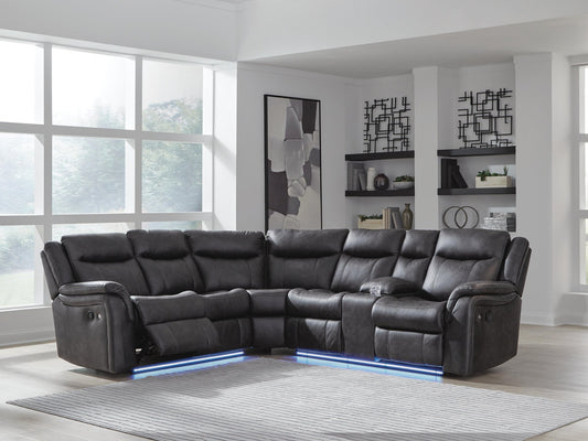 Sultan Meadow 2-Piece Reclining Sectional Signature Design by Ashley®