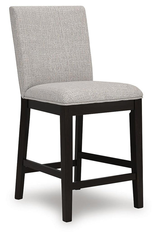 Neymorton Upholstered Barstool (2/CN) Signature Design by Ashley®