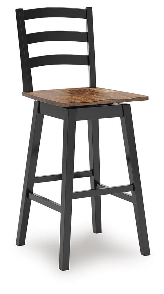 Wildenauer Tall Swivel Barstool (2/CN) Signature Design by Ashley®