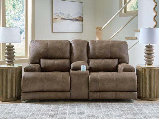 Beckley Place PWR REC Loveseat/CON/ADJ HDRST Signature Design by Ashley®