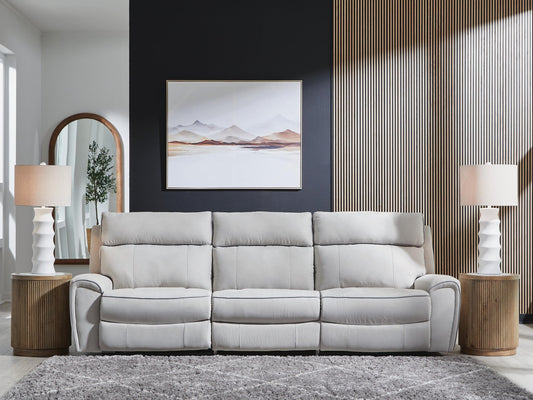 Social Pointe 3-Piece Power Reclining Sectional Signature Design by Ashley®